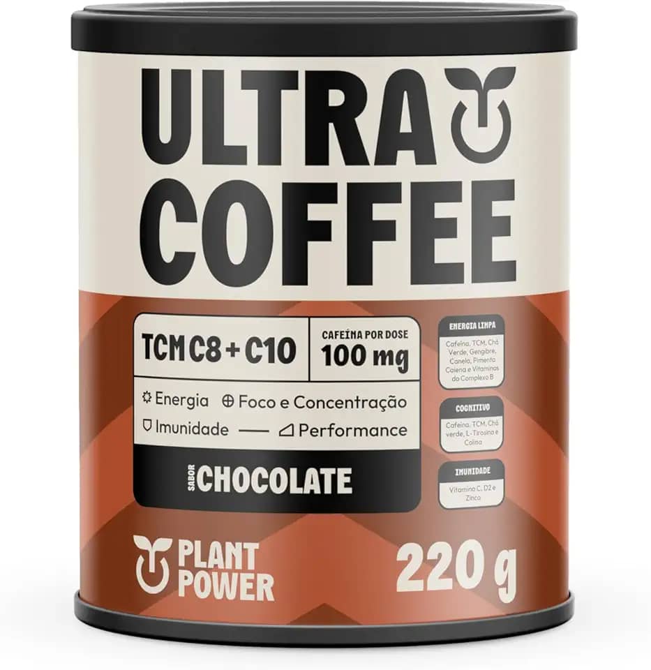 3 Corações, Suplemento Alim Atdc Ultracoffee Choco, 220G