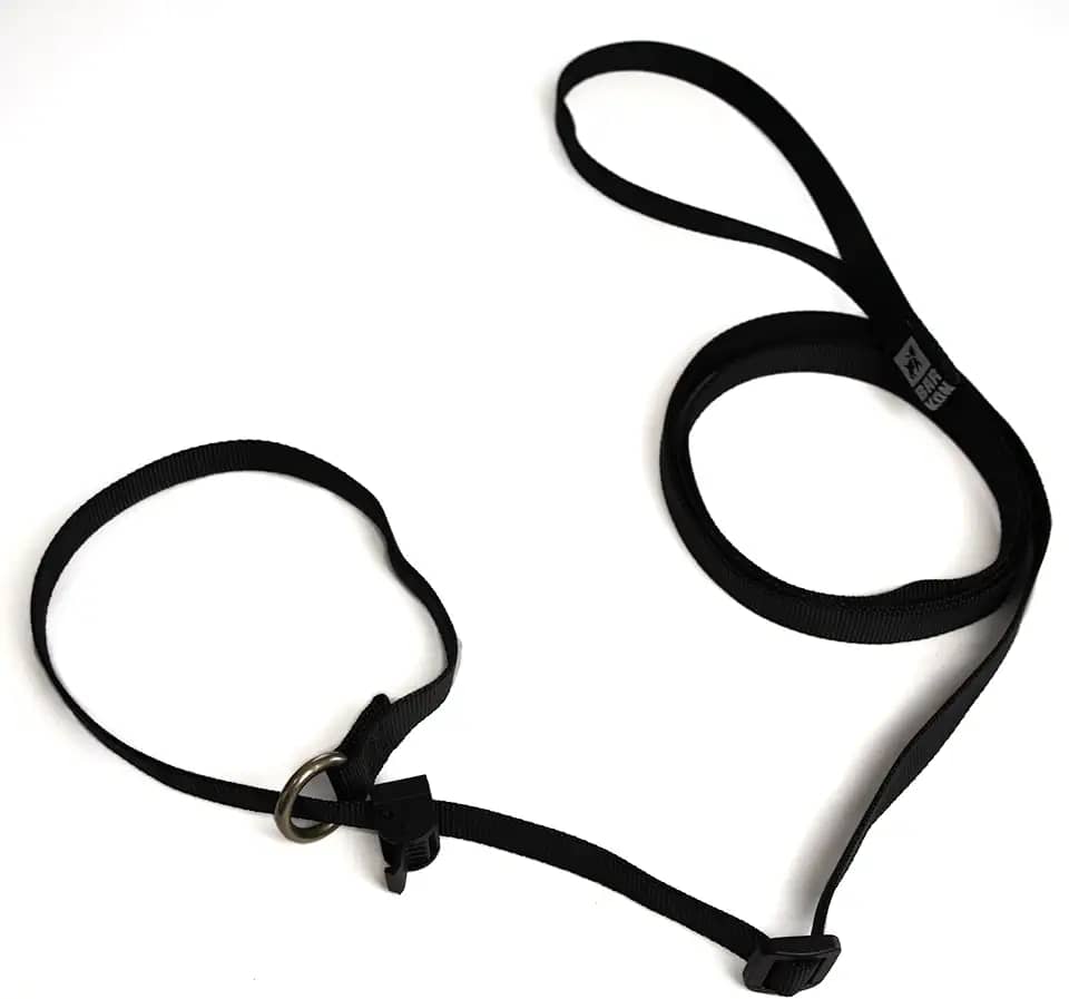 Guia Unificada Longa Barkon Dog (Preto, 3 metros)