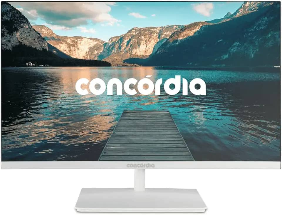 Monitor Concórdia Empresarial E238 23,8' 100hz Led Full Hd Hdmi Vga e Vesa SRGB 100% Branco