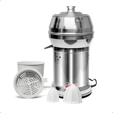 Extrator Espremedor Aluminio Grande Bivolt Profissional Laranja Fruta Suco Bares Restaurante Cozinha