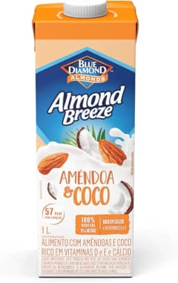 Piracanjuba Almond Breeze Alimento Com Amêndoas E Coco Rico Em Vitamina E E Cálcio - 1L