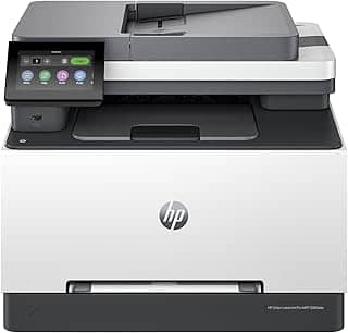 HP Color Laserjet Pro MFP 3301sdw Impressora a laser colorida sem fio, scanner, copiadora, melhor para escritório (499Q3F)