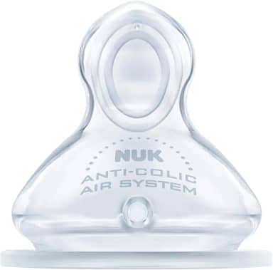 NUK Bico Fc Advanced Silicone Liq. Média Consistência S1 - Tam 1 (0-6 Meses)-Tamanho M