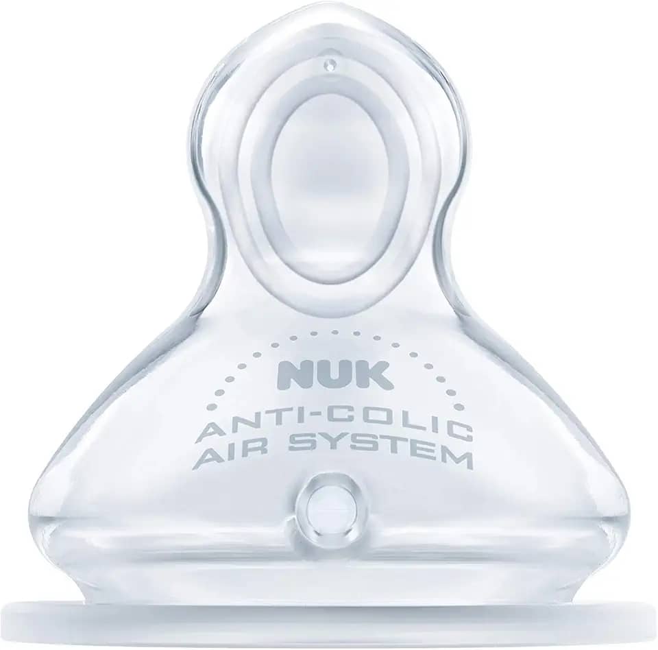 NUK Bico Fc Advanced Silicone Liq. Média Consistência S1 - Tam 1 (0-6 Meses)-Tamanho M