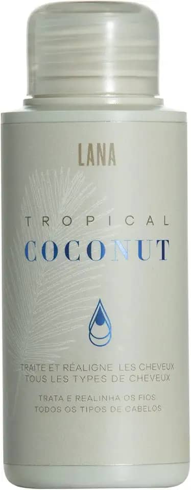 Lana Brasiles, Escova Progressiva Vegana sem Formol Tropical Coconut - 100ml