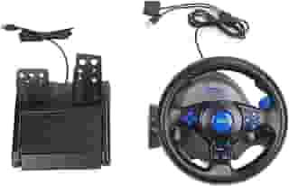 Volante Para Jogos, Abs Multifuncional 3 Em 1 Roda De Corrida De Jogo Com Rotação De 180 Graus Com Pedais Para Pc