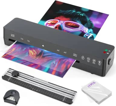 Plastificadora, 110V/220V Plastificadora A4 A5 A6 A7 R3 R2, Laminadora, 34 * 13 * 8CM Laminadora, 115°~145° Laminação A Quente E A Frio