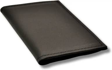 Carteira Slim Masculina Couro Legitimo Porta Cartão | Embalagem personalisada VÉRSIDON (Preto)