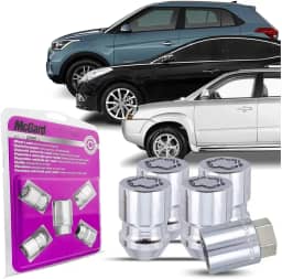 Parafuso Antifurto Trava Porca para Roda Creta todos modelos e NOVA GERAÇÃO 24195SU seguro contra roubo e remoção top importado original