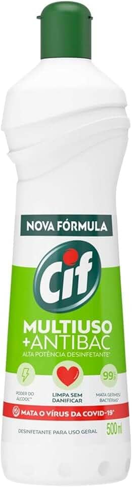 Limpador Cif Multiuso +Antibac Squeeze 500ml, Cif
