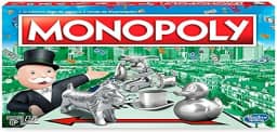 Hasbro Gaming, Jogo de Tabuleiro, Monopoly - Jogos para Adultos e Crianças, Educação Financeira, 2 a 6 Jogadores - A partir de 8 Anos
