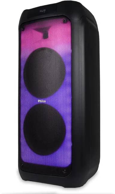 Caixa de Som Amplificada Philco 1350W Bluetooth V5.3 PCX7200 Bivolt
