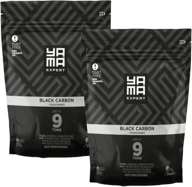 Kit 2 Pó Descolorante Black Carbon Profissional 9 Tons Efeito Rápido Yama Refil 300g