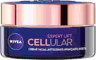 NIVEA Creme Facial Antissinais Cellular Lift Noite 50ml - Creme facial antissinais com bakuchiol puro, ativo revolucionário estimula a produção de colágeno e promove Regeneração Celular Noturna