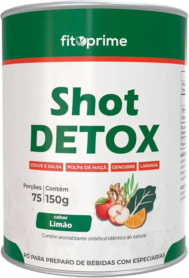 Shot Matinal Detox com Especiarias Fitoprime Pó Soluvel 150g