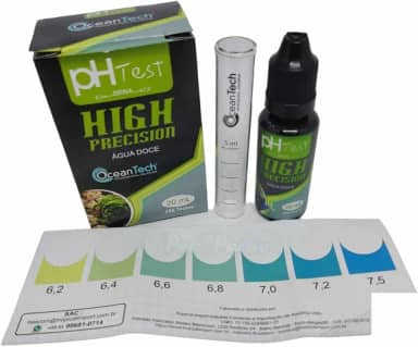 OCEAN TECH TESTE DE PH 20ML FAZ ATÉ 250 TESTES GUA DOCE - UN
