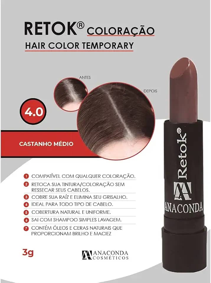 Anaconda Retok Coloração Castanho Médio