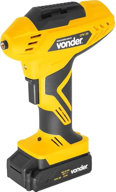 Vonder, Compressor De Ar Tipo Pistola, Bateria 20 V, Cpv 20N.