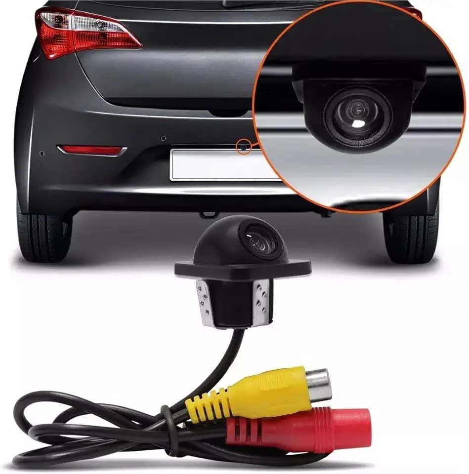 Câmera de Ré Tartaruga Automotiva com broca 20mm Universal Natela - NT00031