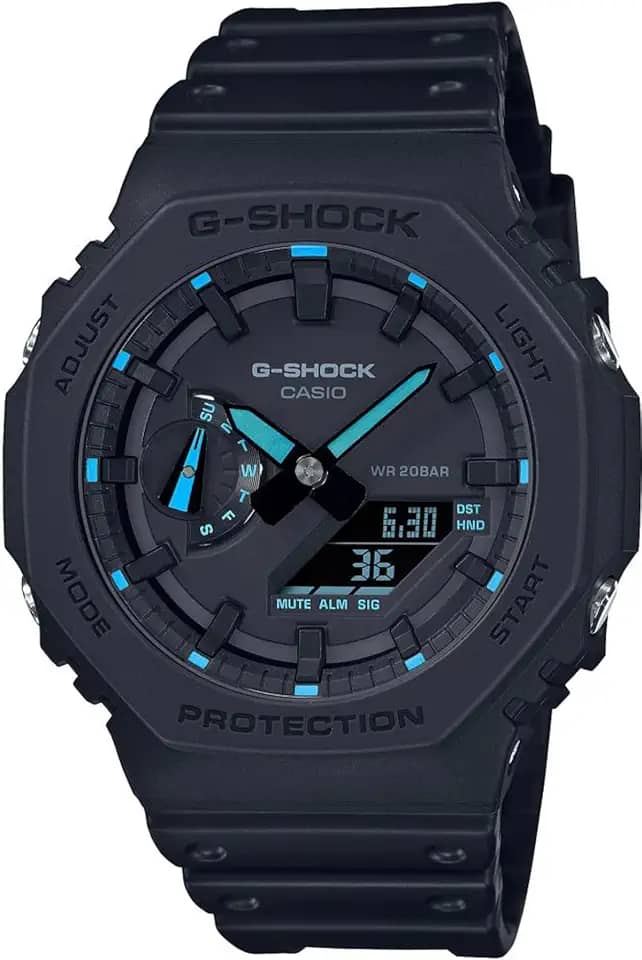 Relógio Casio G-Shock GA-2100-1A2DR Neon Accent Series