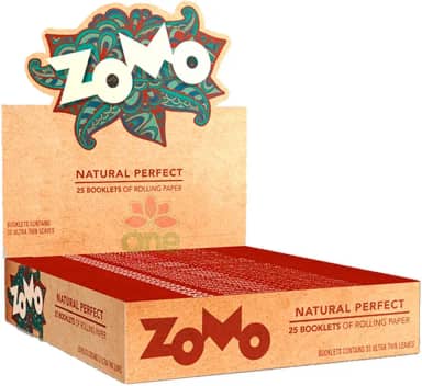 Caixa de Seda Zomo Brown Natural Perfect King Size C/25