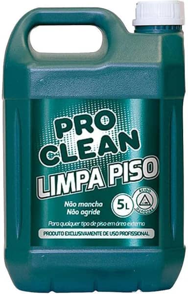 Limpa Pisos Chão Encardidos Antiderrapante 5Litros Pro Clean