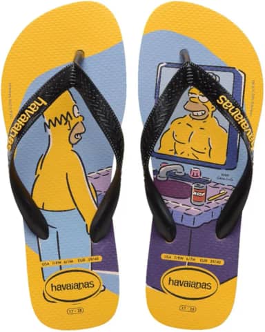 Chinelo Masculino Havaianas Simpsons