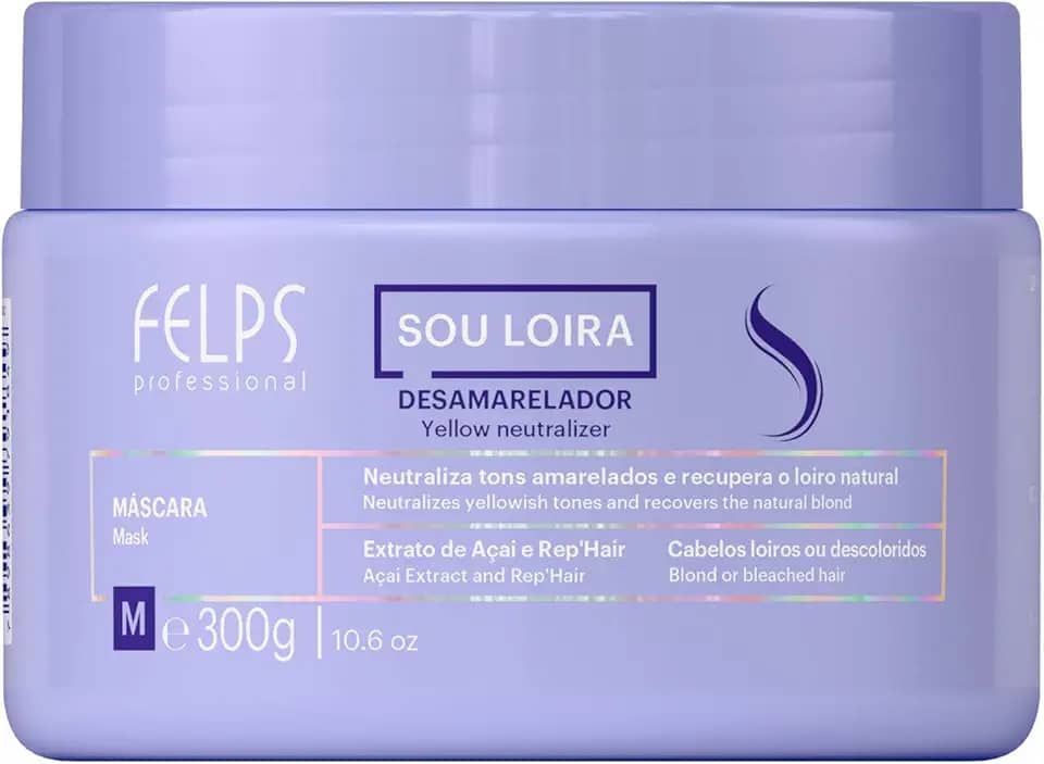 Felps Professionnel Sou Loira Máscara 300 G