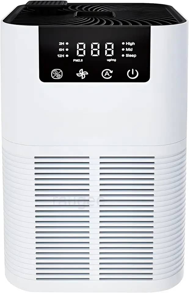 Purificador De Ar + aromatizador Elimina Fumaça Pelos Bacterias odor c/sensor poluição