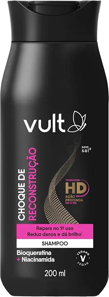 VULT SHAMPOO CHOQUE DE RECONSTRUÇÃO 200ml