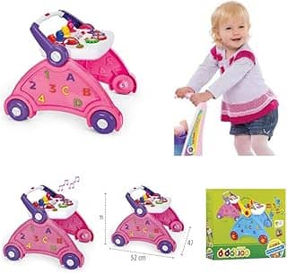 Andador Didático Rosa, POLIPLAC