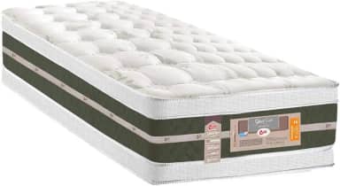 Colchao Solteiro Castor Silver Star Mola Bonnel Air Double Face 088X188X034