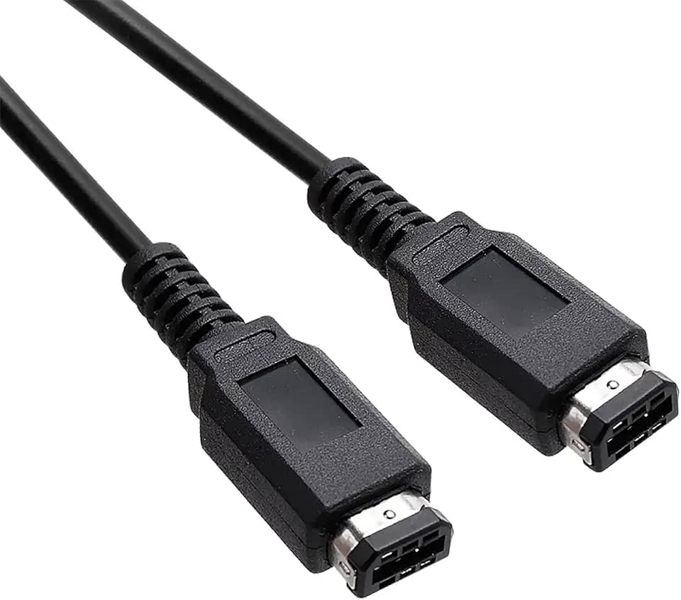 CSTESVN GBC Link, cabo de conexão para 2 jogadores compatível com Nintendo Gameboy Color, cabo de ligação de jogo para Gameboy Cor/bolso/leve, conjunto com 5 unidades