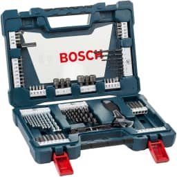 Bosch Kit de pontas e brocas em titânio V-Line com 83 peças