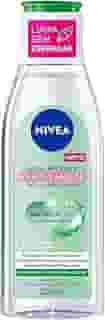 NIVEA Água Micelar Solução de Limpeza Facial 7 em 1 Efeito Matte 200ml - Fórmula poderosa com efeito matte que oferece 7 benefícios: limpa, hidrata, suaviza, tonifica, demaquila, acalma e refresca