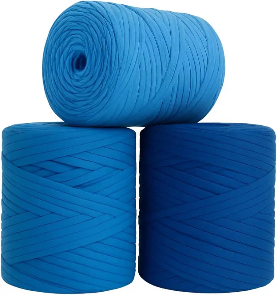 SYMEON Fio de Malha GUARANI 1kg Ecologico Residual 140m Artesanato Crochê