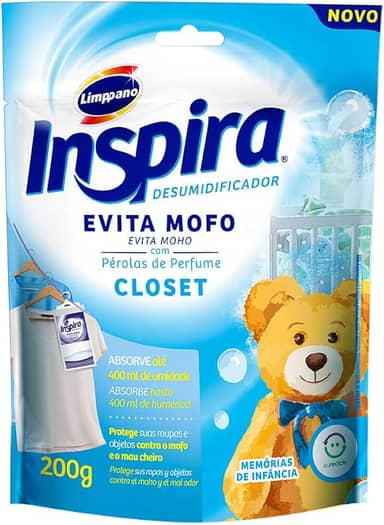 Evita Mofo Closet Inspira Memórias de Infância 200g 1 UN, Limppano