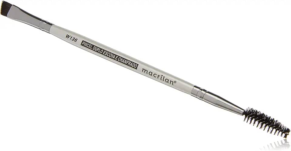 Macrilan Pincel Profissional Duplo Escova E Chanfrado - W136, Macrilan