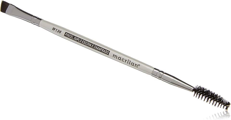 Macrilan Pincel Profissional Duplo Escova E Chanfrado - W136, Macrilan