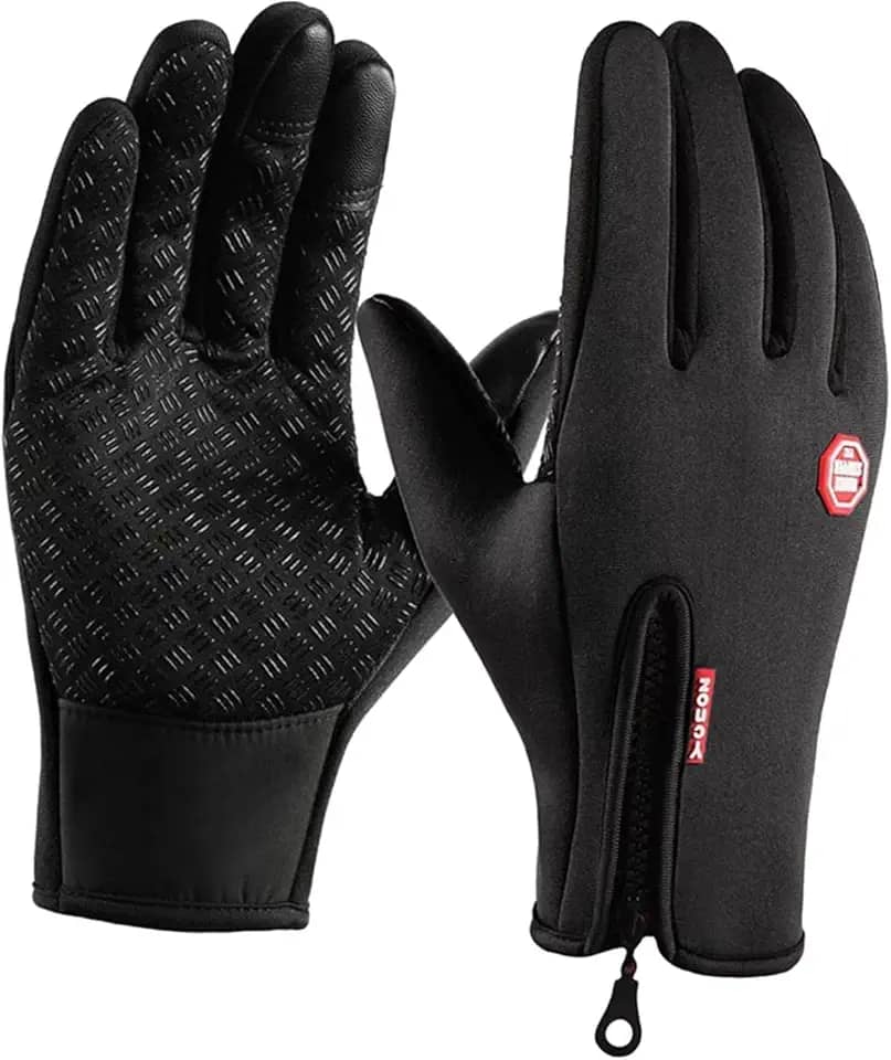 Luva Moto Térmica Touch-screen Resistente A Chuva E Frio Unisex Moto Bike Ciclista Motoqueiro