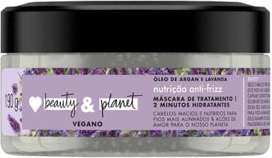 Love Beauty & Planet Máscara De Tratamento Smooth And Serene Óleo De Argan E Lavanda 190G