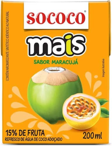 Sococo Mais Maracujá 200Ml