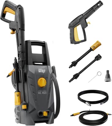 WAP Desobstruidora e Lavadora de Alta Pressão WL 1820 ULTRA, 330L/h, Bico Regulável e Mangueira Desobstrução, 1400W 127V