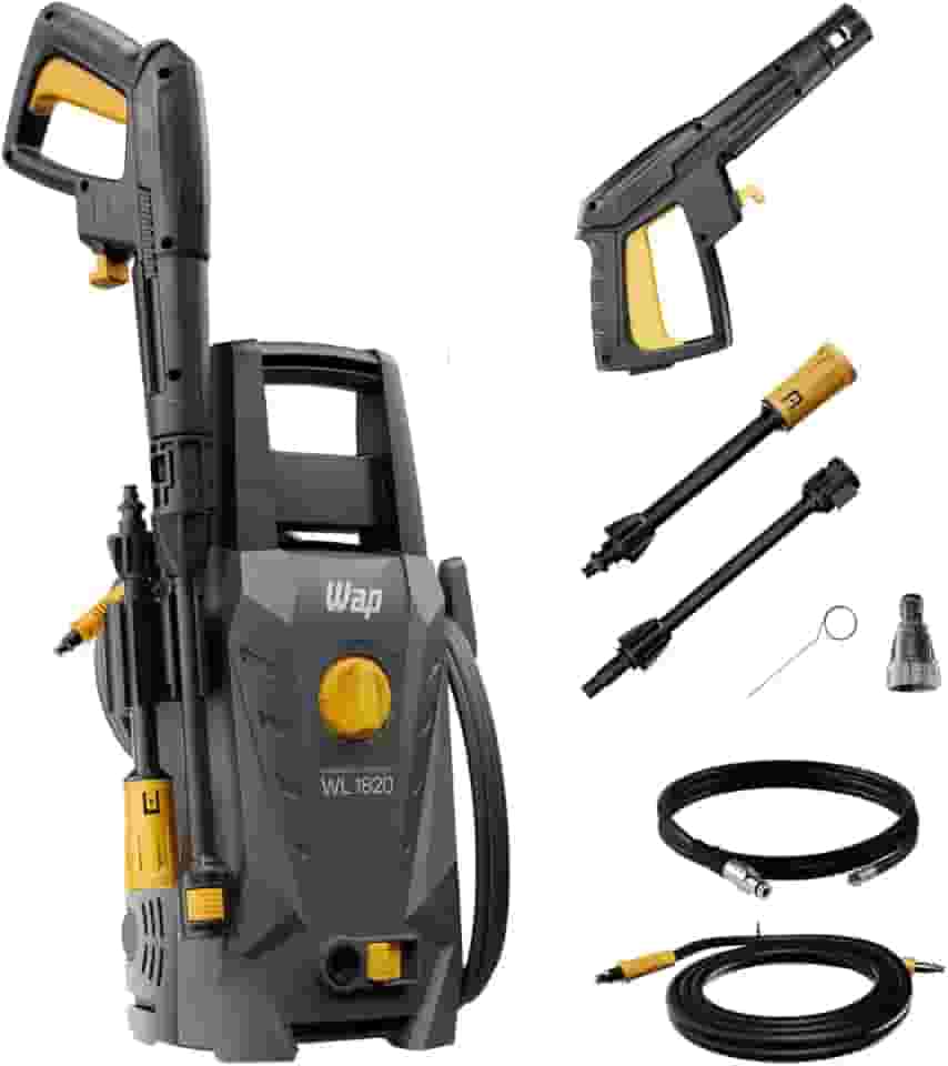 WAP Desobstruidora e Lavadora de Alta Pressão WL 1820 ULTRA, 330L/h, Bico Regulável e Mangueira Desobstrução, 1400W 127V