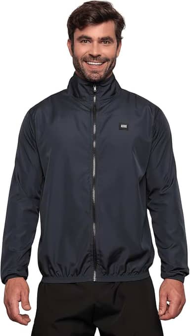 Jaqueta Corta Vento Masculino Blusa Treino Corrida Sem Capuz