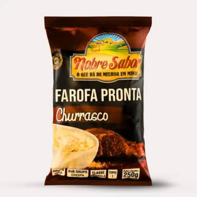 Farofa Temperada de Churrasco 250g - Santa Maria