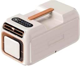 Ar-condicionado e aquecedor portátil de 1300 W (4500 BTU) - Controle 3 em 1 (botão/voz/remoto), sem necessidade de água/dreno, alça compacta para salas de até 80-90 pés quadrados