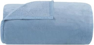 Cobertor Queen Buddemeyer Aspen ll 100% Poliéster Azul