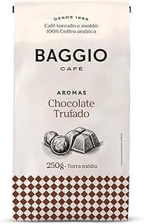 Baggio Café Café Torrado e Moído Aroma de Chocolate Trufado 250g
