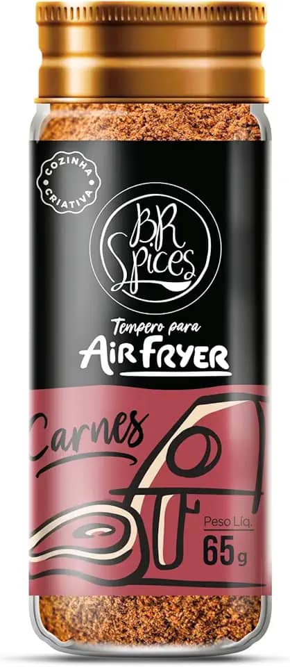 Br Spices, Tempero para Air Fryer: Carnes - Vidro 60g